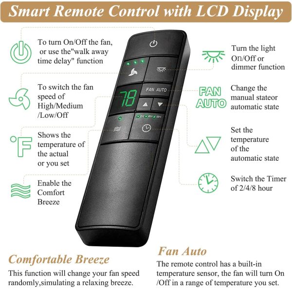 Ceiling Fan Remote for HD3 - Image 2