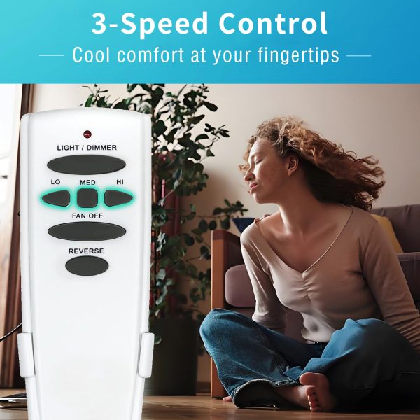 Ceiling Fan Remote for HD6 Reverse - Image 4