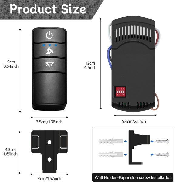 Ceiling Fan Remote Kit for KUJCE10320 - Image 5