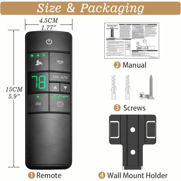 Ceiling Fan Remote for HD3 - Image 5