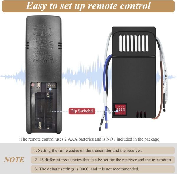 Ceiling Fan Remote Kit for HD3 - Image 5