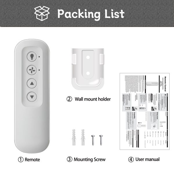 Ceiling Fan Remote for 99770 - Image 7