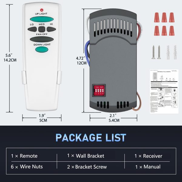 Ceiling Fan Remote Kit for HD6 - Image 7