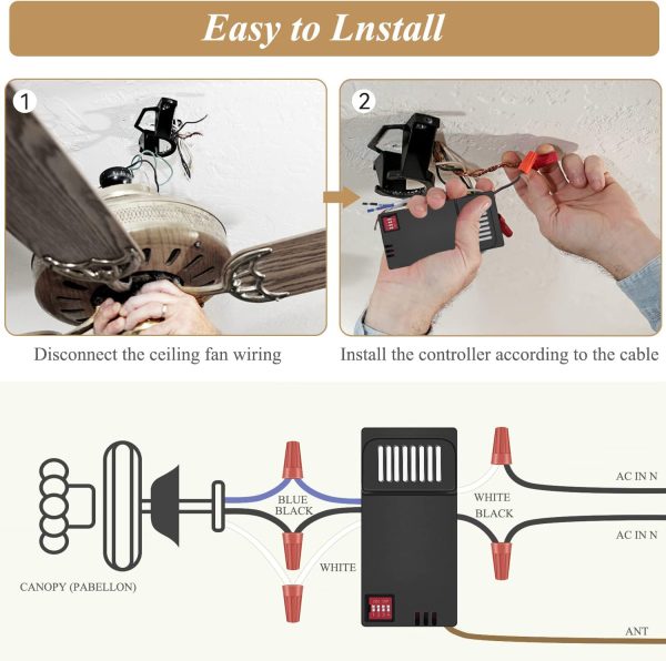 Ceiling Fan Remote Kit for HD3 - Image 7