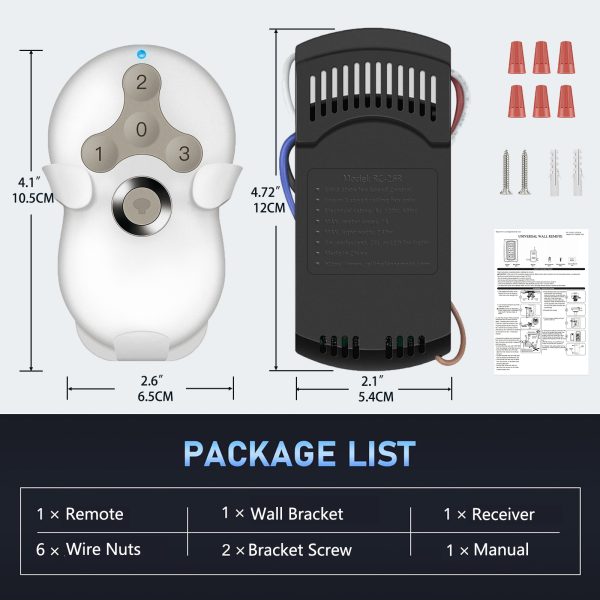 Ceiling Fan Remote Kit for 99122 - Image 8