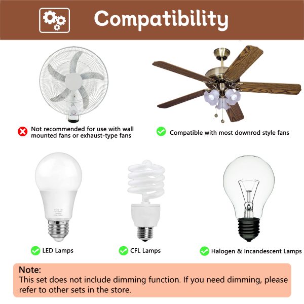 Ceiling Fan Remote Kit for AC Fan - Image 3