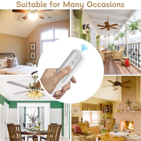 Universal Ceiling Fan Remote Control Kit for Hunter - Image 4