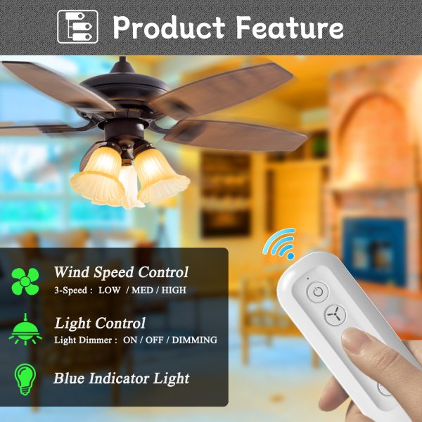 Universal Ceiling Fan Remote Control Kit for Hunter - Image 7